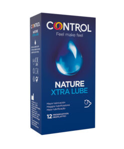 CONTROL - PRESERVATIVOS DE LÁTEX EXTRA LUBE 12 UNIDADES